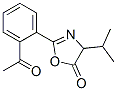 5(4H)-oxazolone,2-(2-acetylphenyl)-4-(1-methylethyl)- Structure,62100-38-3Structure