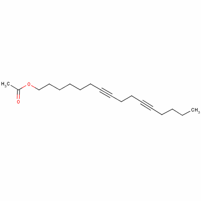 Hexadeca-7,11-diynyl acetate Structure,62103-12-2Structure