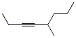 3-Octyne,5-methyl- Structure,62108-33-2Structure