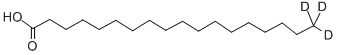 Stearic acid-18,18,18-d3 Structure,62163-39-7Structure