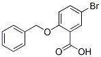 2-Benzyloxy-5-bromo-benzoic acid Structure,62176-31-2Structure