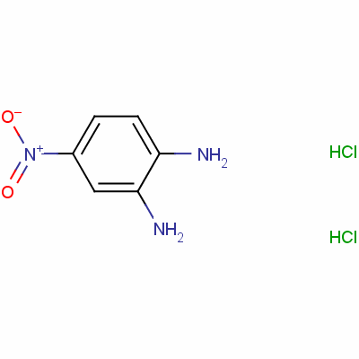 1,2-Benzenediamine, 4-nitro-, dihydrochloride Structure,6219-77-8Structure