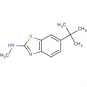 2-Benzothiazolamine,6-(1,1-dimethylethyl)-n-methyl-(9ci) Structure,62194-27-8Structure