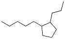 1-Pentyl -2-propyl-cyclopentane Structure,62199-51-3Structure