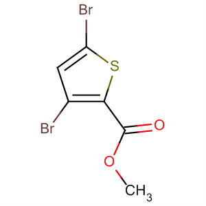 3,5-Dibromo-thiophene-2-carboxylic acid methyl ester Structure,62224-21-9Structure