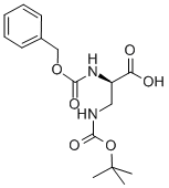 N-α-Z-N-β-Boc-D-2,3-diaminopropionic acid Structure,62234-36-0Structure