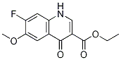 7-Fluoro-1,4-dihydro-6-methoxy-4-oxo-3-quinolinecarboxylic acid ethyl ester Structure,622369-35-1Structure