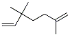 2,5,5-Trimethyl-1,6-heptadiene Structure,62238-28-2Structure