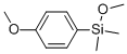 Methoxy(4-methoxyphenyl)dimethylsilane Structure,62244-48-8Structure