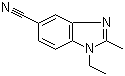 1-Ethyl-2-methyl-5-cyanobenzimidazole Structure,62306-08-5Structure