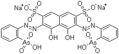 Arsenazo iii disodium salt Structure,62337-00-2Structure