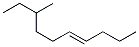 (E)-8-methyl-4-decene Structure,62338-50-5Structure