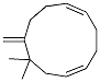 8,8-Dimethyl-9-methylene-1,5-cycloundecadiene Structure,62338-54-9Structure