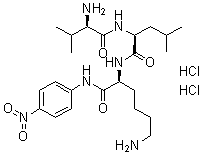 D-val-leu-lys 4-nitroanilide dihydrochloride Structure,62354-43-2Structure