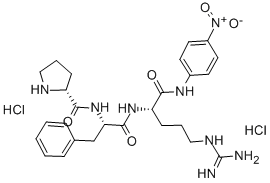 H-d-pro-phe-arg-pna 2 hcl Structure,62354-56-7Structure