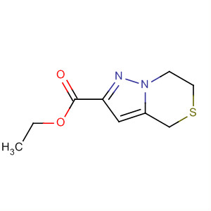 Ethyl 6,7-dihydro-4h-pyrazolo[5,1-c][1,4]thiazine-2-carboxylate Structure,623564-59-0Structure