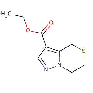 Ethyl 6,7-dihydro-4h-pyrazolo[5,1-c][1,4]thiazine-3-carboxylate Structure,623564-60-3Structure