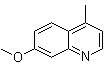 7-Methoxy-4-methylquinoline Structure,6238-12-6Structure