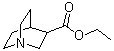 Ethyl 3-quinuclidinecarboxylate Structure,6238-33-1Structure