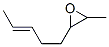 Oxirane, 2-methyl-3-(3-penten-1-yl)- Structure,623900-56-1Structure