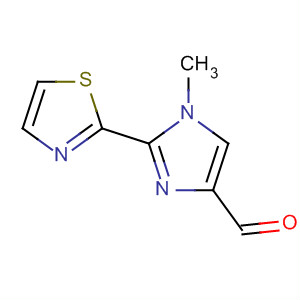 1-Methyl-2-thiazol-2-yl-1h-imidazole-4-carbaldehyde Structure,623906-10-5Structure