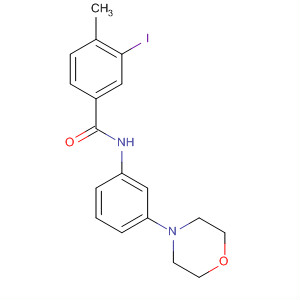 3-Iodo-4-methyl-n-[3-(4-morpholinyl)phenyl]benzamide Structure,623907-44-8Structure