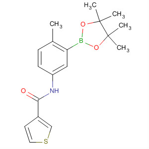 N-[4-methyl-3-(4,4,5,5-tetramethyl-1,3,2-dioxaborolan-2-yl)phenyl]-3-thiophenecarboxamide Structure,623907-56-2Structure