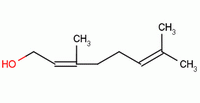 2,6-Octadien-1-ol, 3,7-dimethyl- Structure,624-15-7Structure