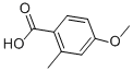 4-Methoxy-2-methylbenzoic acid Structure,6245-57-4Structure