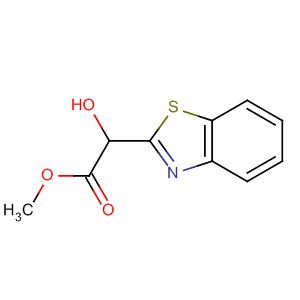 2-Benzothiazoleaceticacid,alpha-hydroxy-,methylester(9ci) Structure,62454-51-7Structure