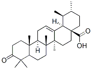 3-Oxours-12-en-28-oic acid Structure,6246-46-4Structure