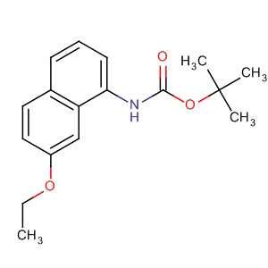 Tert-butyl 7-ethoxynaphthalen-1-ylcarbamate Structure,624729-63-1Structure