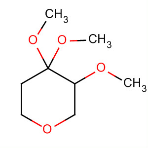 3,4,4-Trimethoxy-tetrahydro-2h-pyran Structure,624734-16-3Structure