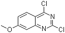 2,4-Dichloro-7-methoxyquinazoline Structure,62484-31-5Structure