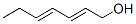 2,4-Heptadien-1-ol Structure,62488-55-5Structure