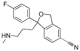 1-(4-Fluorophenyl)-1,3-dihydro-1-[3-(methylamino)propyl]isobenzofuran-5-carbonitrile Structure,62498-67-3Structure