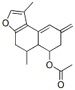 (-)-4,5,5A,6,7,8-hexahydro-1,5-dimethyl-8-methylenenaphtho[2,1-b]furan-6-ol acetate Structure,62502-11-8Structure