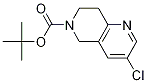 Tert-butyl3-chloro-7,8-dihydro-1,6-naphthyridine-6(5h)-carboxylate Structure,625099-34-5Structure