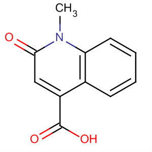 1-Methyl-2-oxo-1,2-dihydro-quinoline-4-carboxylic acid Structure,62542-44-3Structure