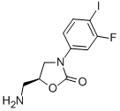 (S)-5-(aminomethyl)-3-(3-fluoro-4-iodophenyl)oxazolidin-2-one Structure,62543-03-7Structure