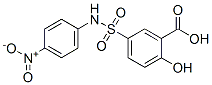 2-Hydroxy-5-(4-nitro-phenylsulfamoyl)-benzoic acid Structure,62547-14-2Structure