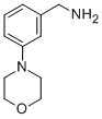 (3-Morpholinophenyl)methylamine Structure,625470-29-3Structure