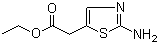 2-Amino-5-thiazoleacetic acid ethyl ester Structure,62557-32-8Structure