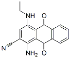 1-Amino-4-(ethylamino)-9,10-dihydro-9,10-dioxoanthracene-2-carbonitrile Structure,62570-50-7Structure