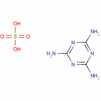 1,3,5-Triazine-2,4,6-triamine monosulphate Structure,62572-83-2Structure