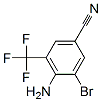 4-Amino-3-bromo-5-trifluromethyl-benzonitrile Structure,62584-27-4Structure