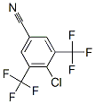 3,5-Bis(trifluoromethyl)-4-chlorobenzonitrile Structure,62584-30-9Structure