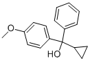 Cyclopropyl-4-methoxydiphenylcarbinol Structure,62587-03-5Structure