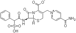 Cefsulodin Structure,62587-73-9Structure