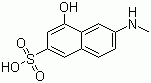 4-Hydroxy-6-methylamino-2-naphthalene sulfonic acid Structure,6259-53-6Structure